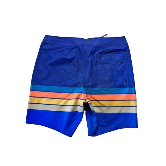 Patagonia Men's Blue Hydropeak Boardshorts - 18 Size 33 NWT - Picture 2 of 7